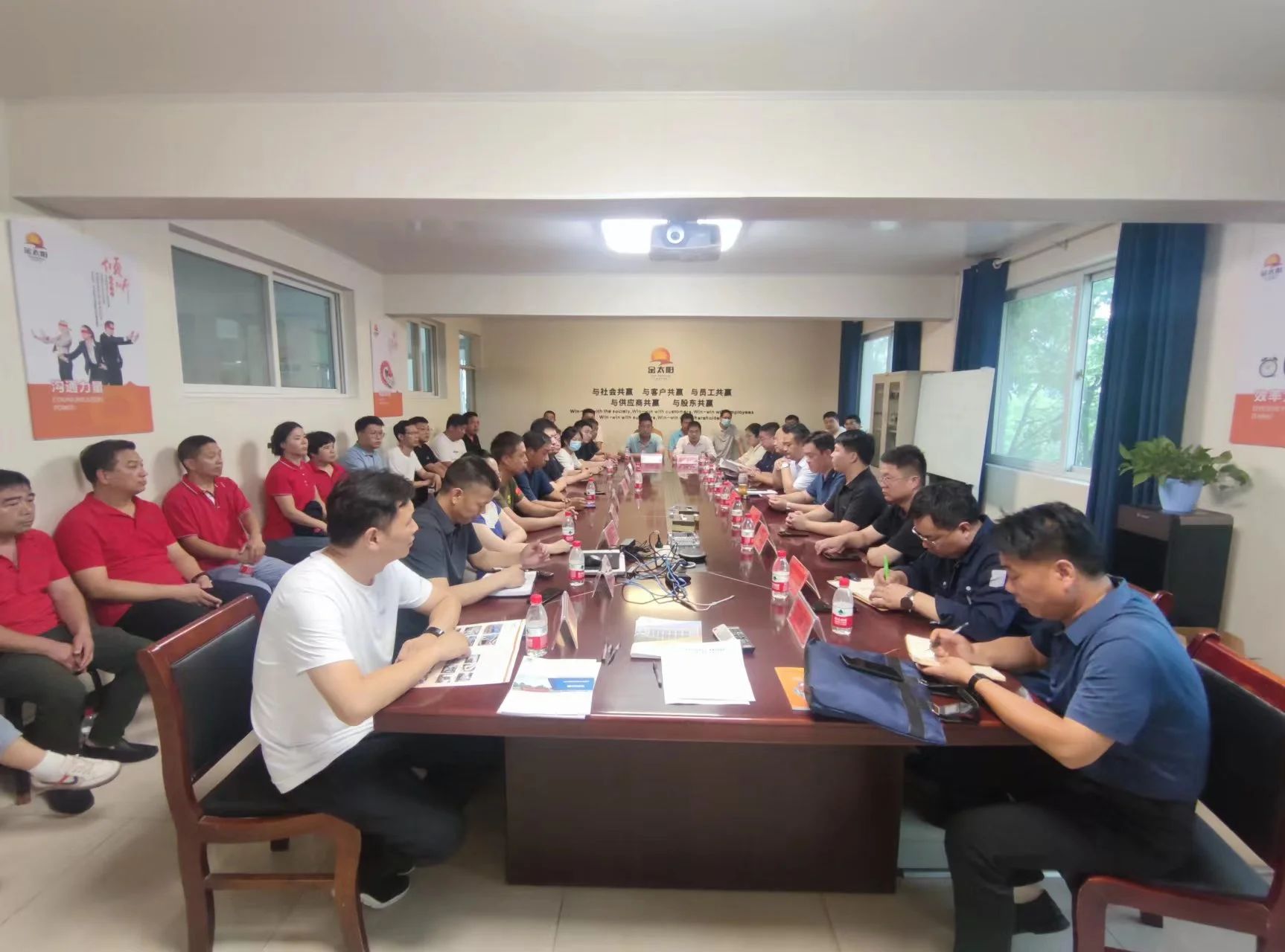 延津縣2023年工貿企業防汛應急演練在我司舉行!